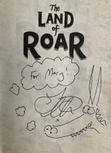 The Land of Roar signed by the author