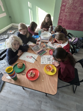 Children working