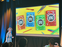 Louie Stowell talking about Loki books