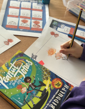 Child drawing