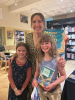 Author and children