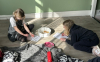 Children working